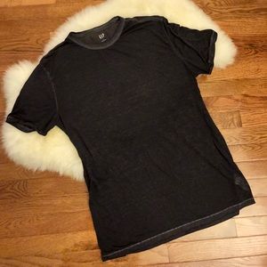 Gap Men’s Round Neck Vintage Wash T-shirt, Medium